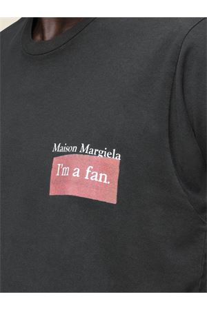 T-shirt in cotone grigio scuro MAISON MARGIELA | S50GC0723S24575862
